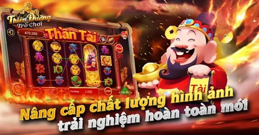 Thẩm mỹ của game Nổ hũ thần tài khiến người chơi thích thú